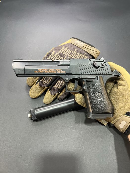 Топовий пістолет Desert Eagle з глушником (іграшка)