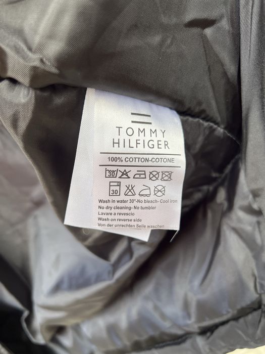 Чоловіча зимова куртка Tommy Hilfiger, чорна