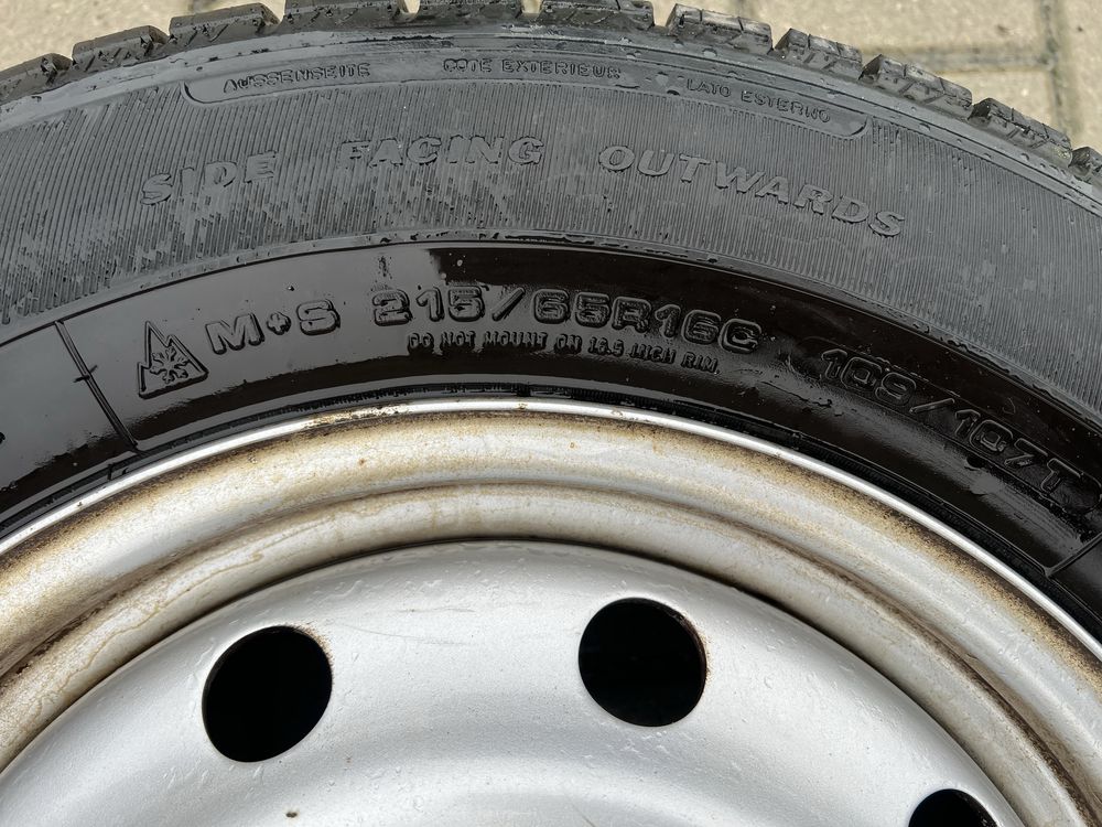 Koła opony felgi komplet Movano Master 215 / 65 R 16 C