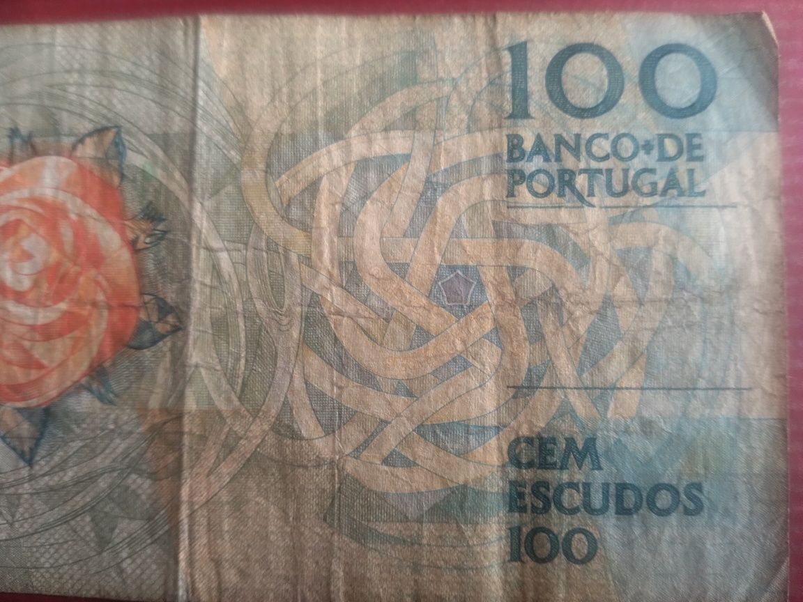 Nota de 100 escudos Fernando Pessoa (1988)