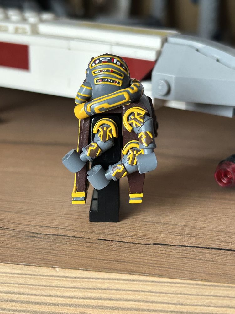 Lego star wars custom figurka admirał Trench