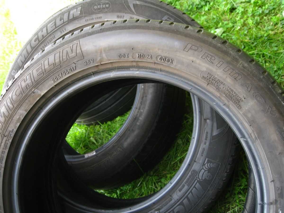 Opony letnie Michelin Primacy 3 205/55 R17 95V XL  4x4 Suv okazja !