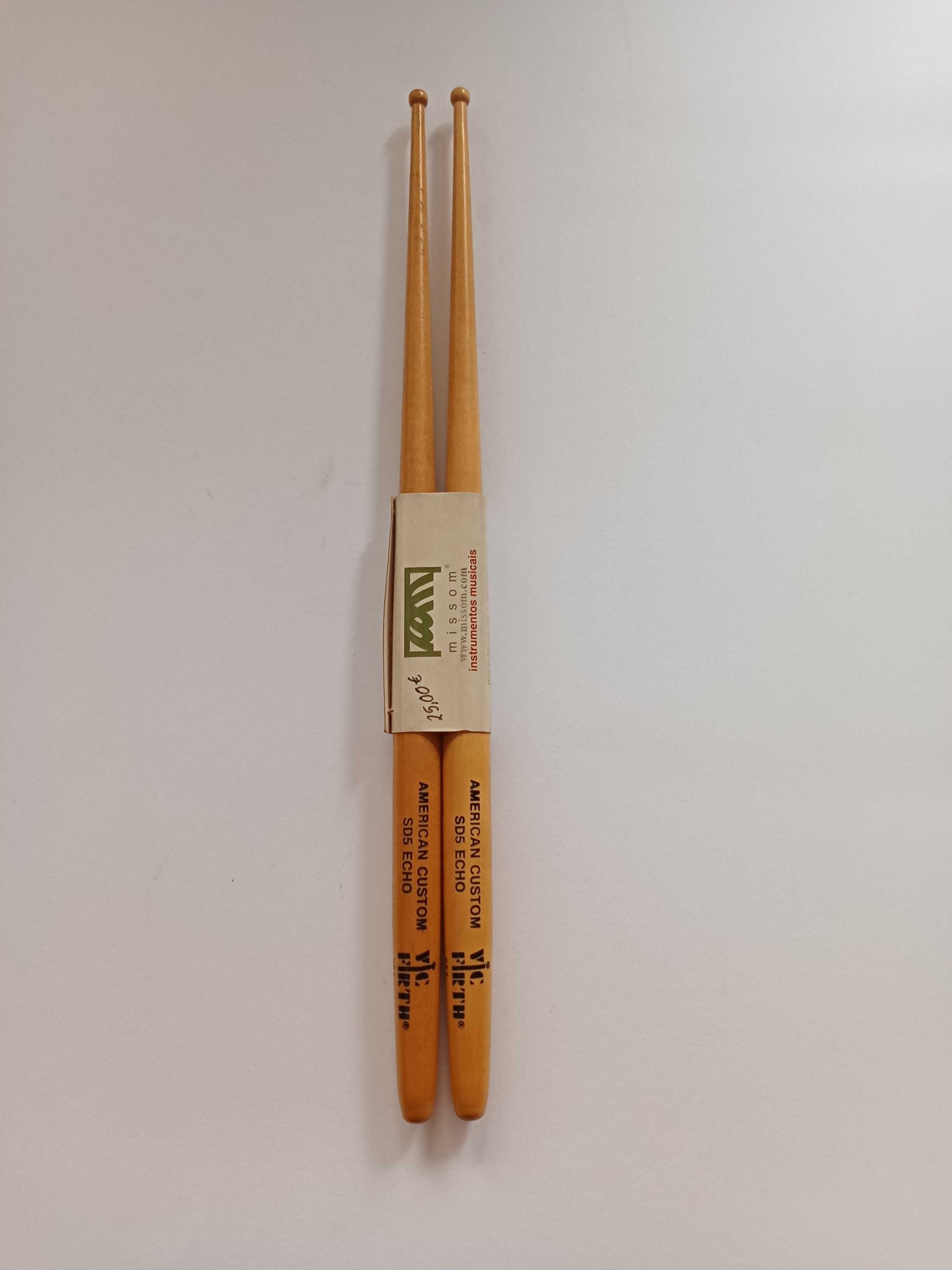 Baquetas Vic Firth American Custom SD5 Echo Natural