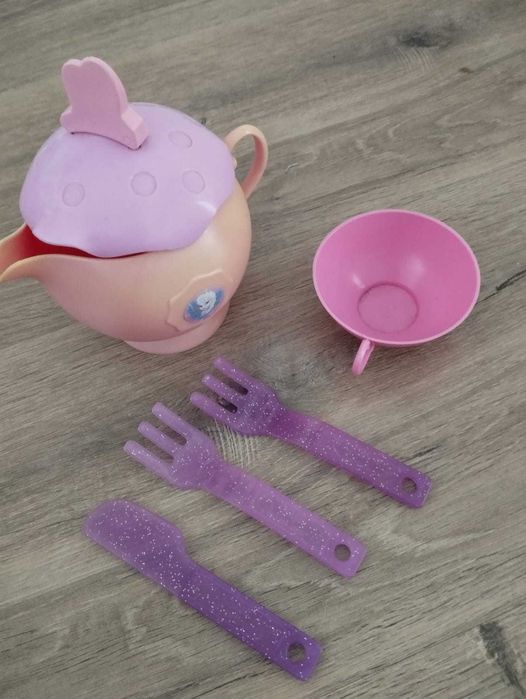 Conjunto carrinho chás princesas disney