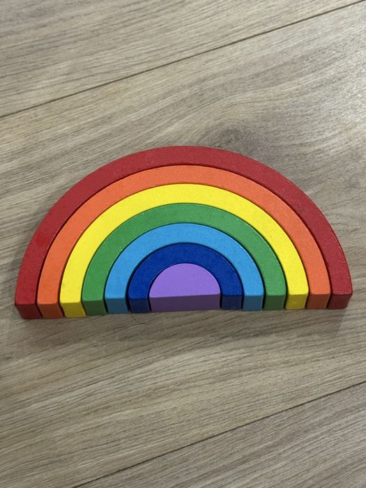 Деревʼяна радуга . Розвиваюча гра