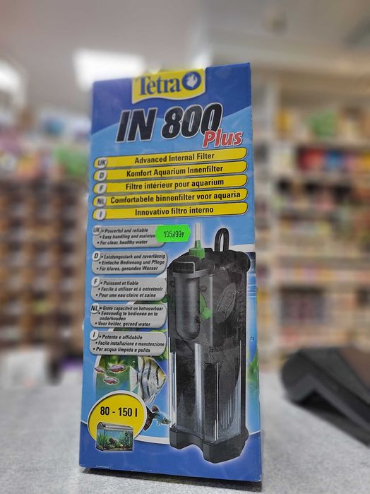 Tetra IN Plus 800 Filtr wewnętrzny do akwarium 80-150L