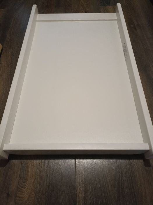 Łóżeczko dla dziecka 120x60cm marki Woodies plus przewijak