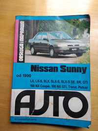 Stara książka Obsługa i naprawa Nissan Sunny od 1990