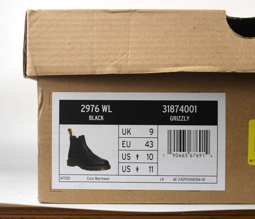 Używane Sztyblety Dr. Martens 2976 Wl Grizzly roz. 43