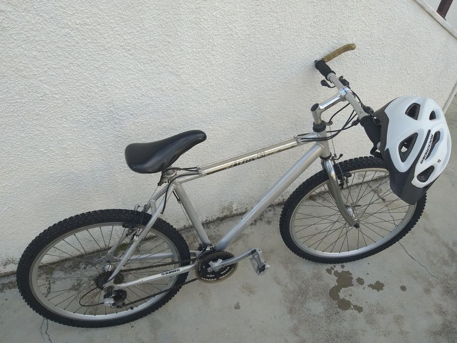Bicicleta Shimano/Capacete rockrider