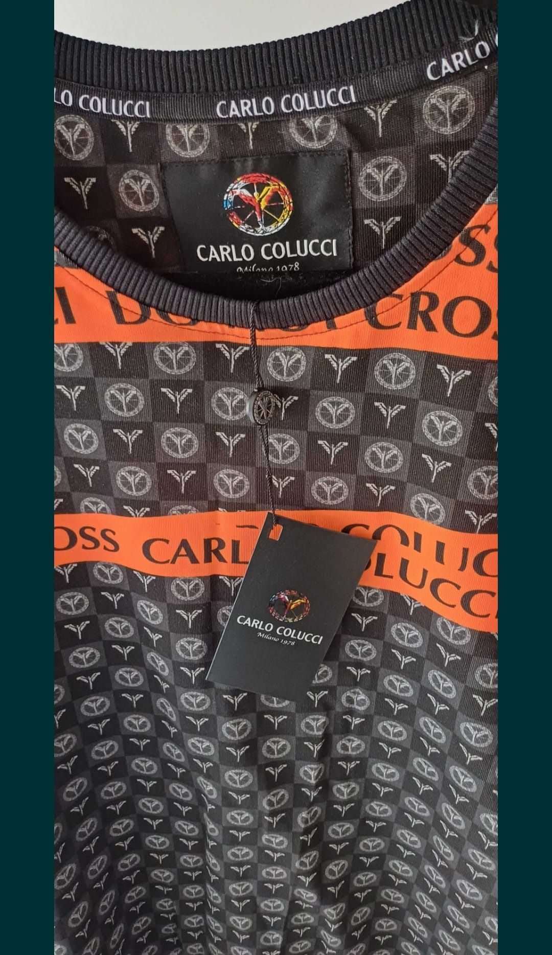 Carlo colucci koszulka oversize L