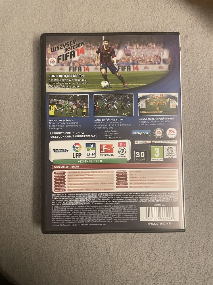 FIFA 14  na komputer osobisty PC