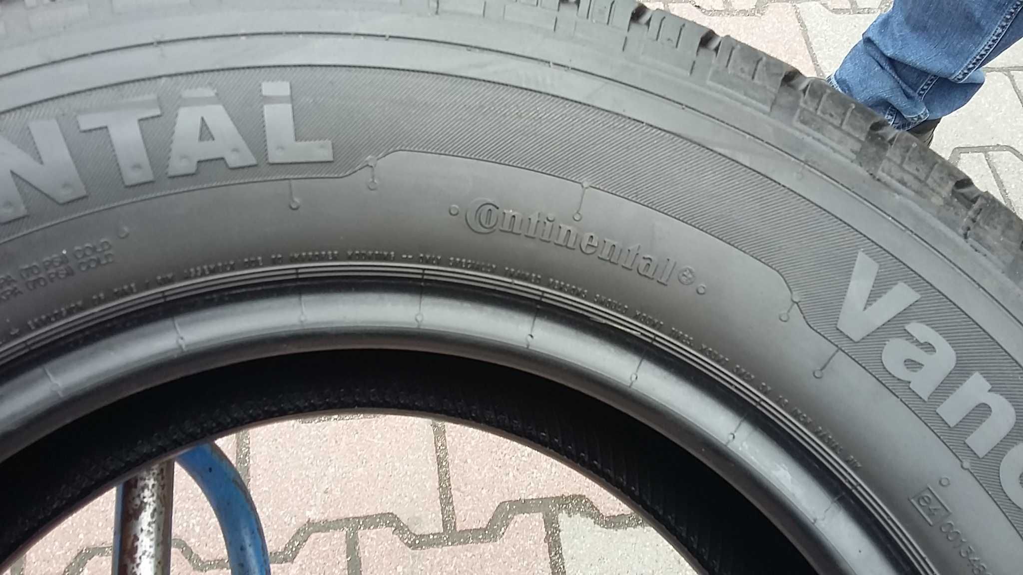 Continental Vanco-8 stan bdb 215/75R16C wzmacniane opony lato