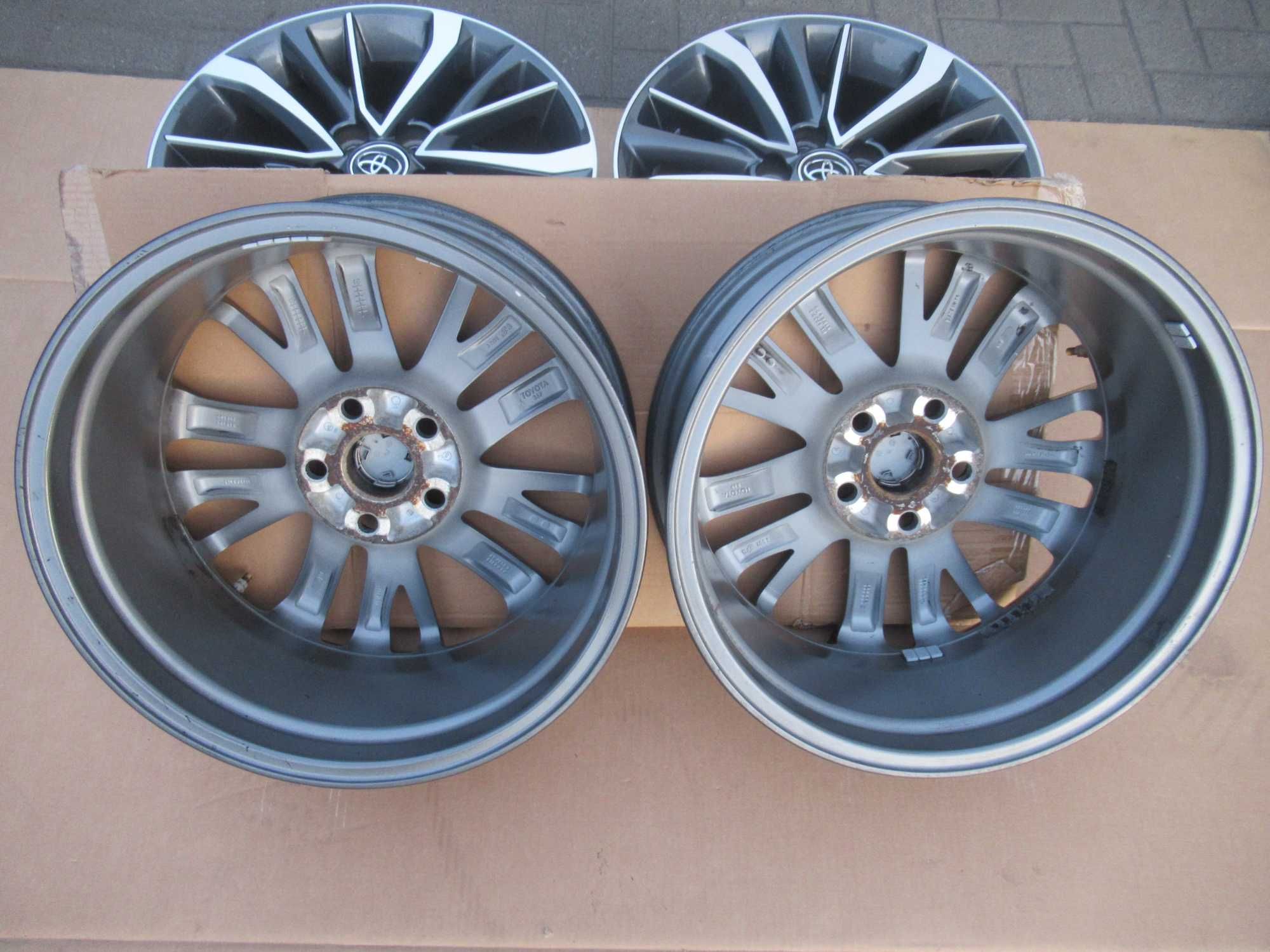 Felgi 17 czujniki TPMS Toyota Avensis Auris Coeolla oryginał HL8104
