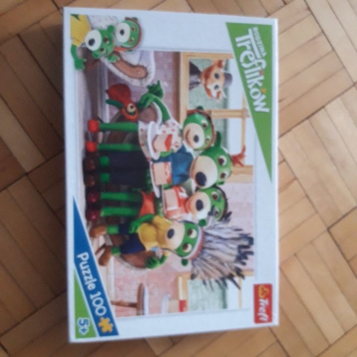 RODZINA TREFLIKÓW puzzle 100 Trefl stan bdb Trefliki