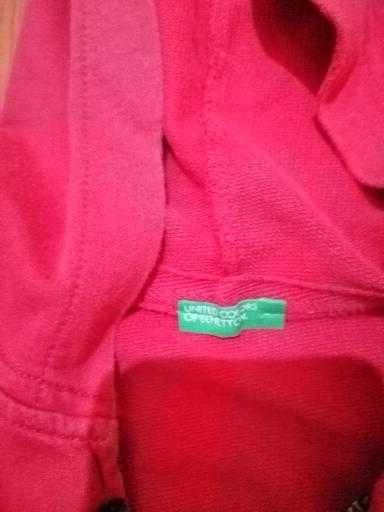 2 casacos com capuz, Benetton, 3-4 anos,