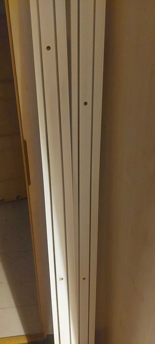 sprzedam karnisz sufitowy biały dwutorowy