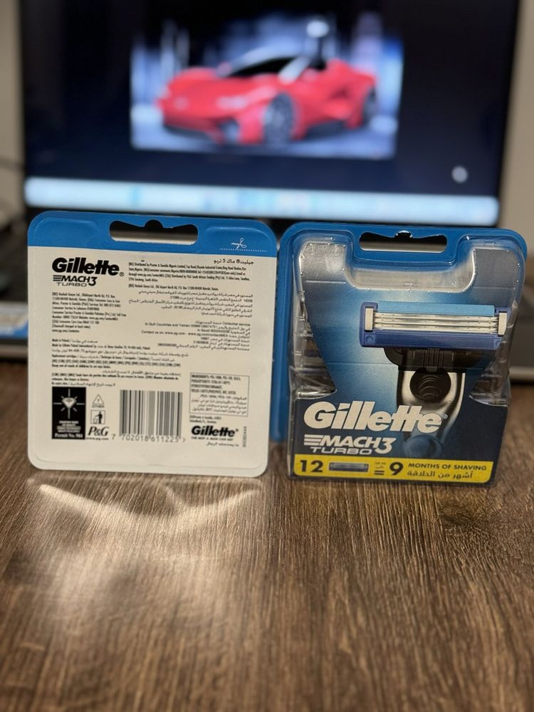 Gillette Fasion 12 шт , Mach3