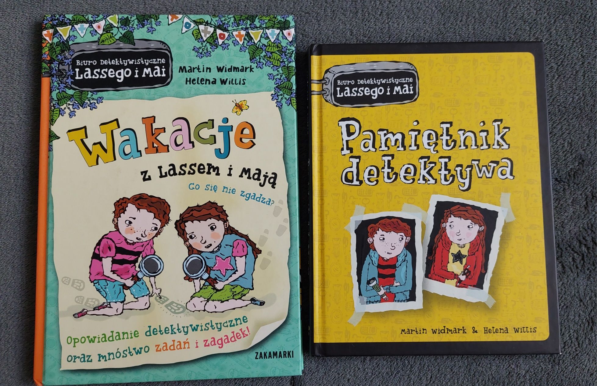 Zestaw: Wakacje z Lassem i Mają" i "Pamiętnik detektywa"