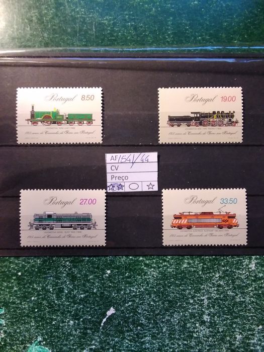 1981           125 Anos Do Caminho De Ferro Em Portugal MNH **