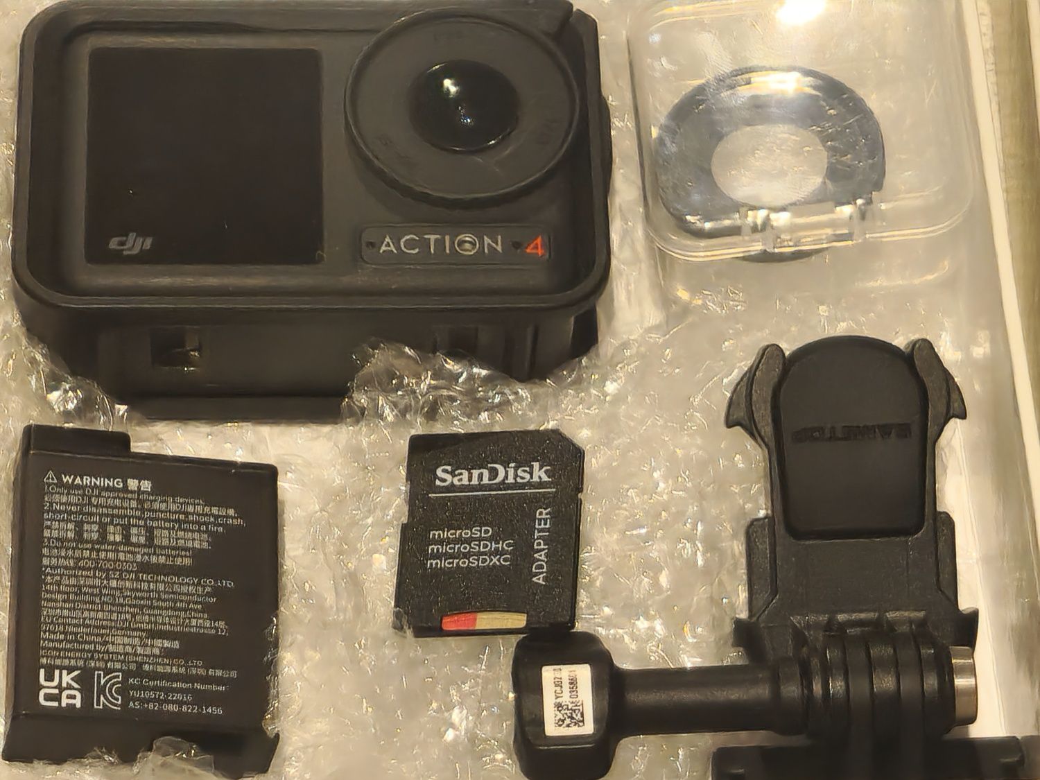 DJI Action4 como nova