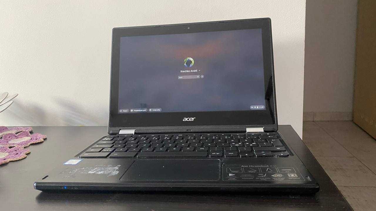 laptop tablet dotykowy