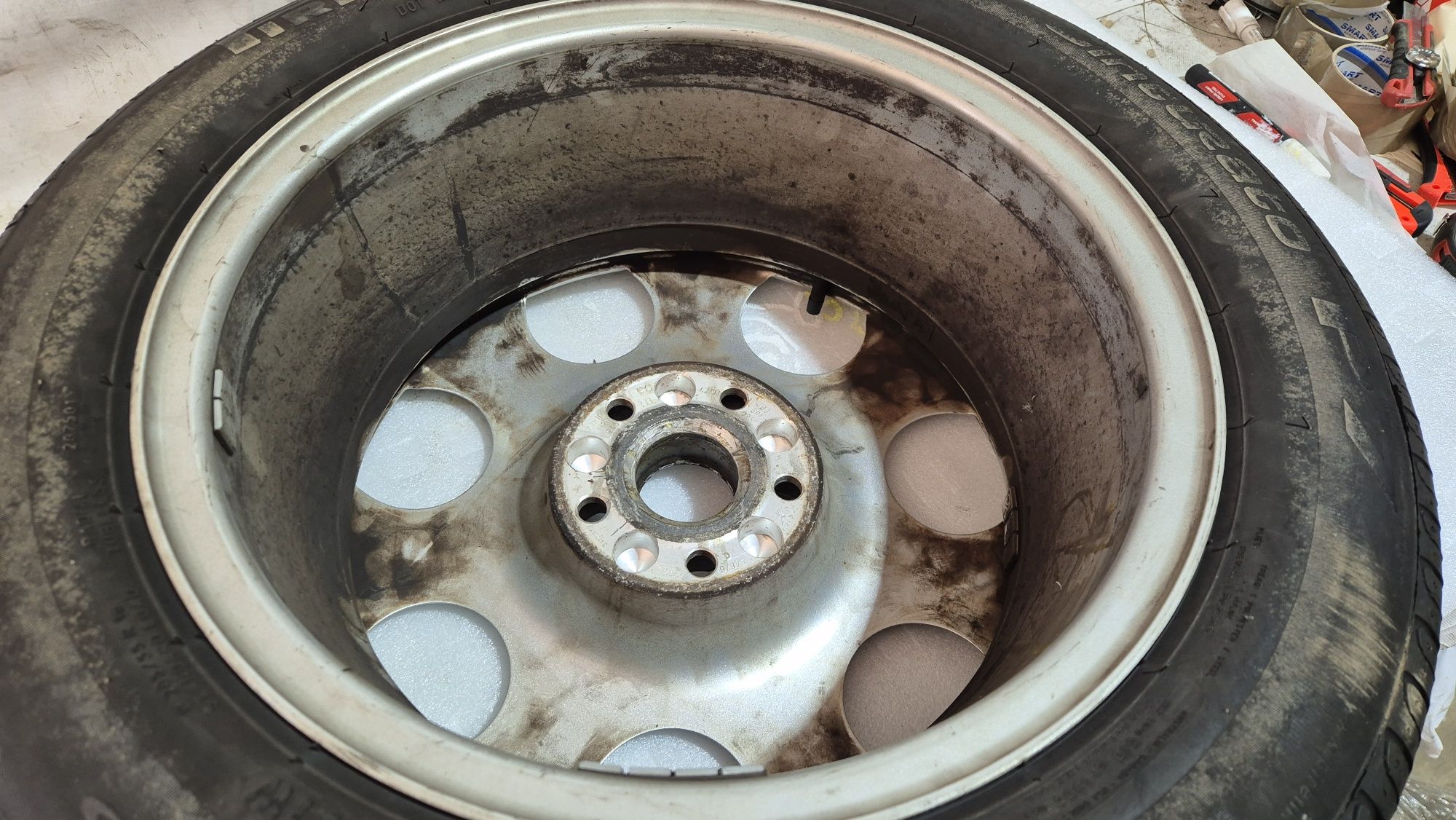 Felga 16 alumfelgi 7J audi a4 b5 bdb stanie 5×112