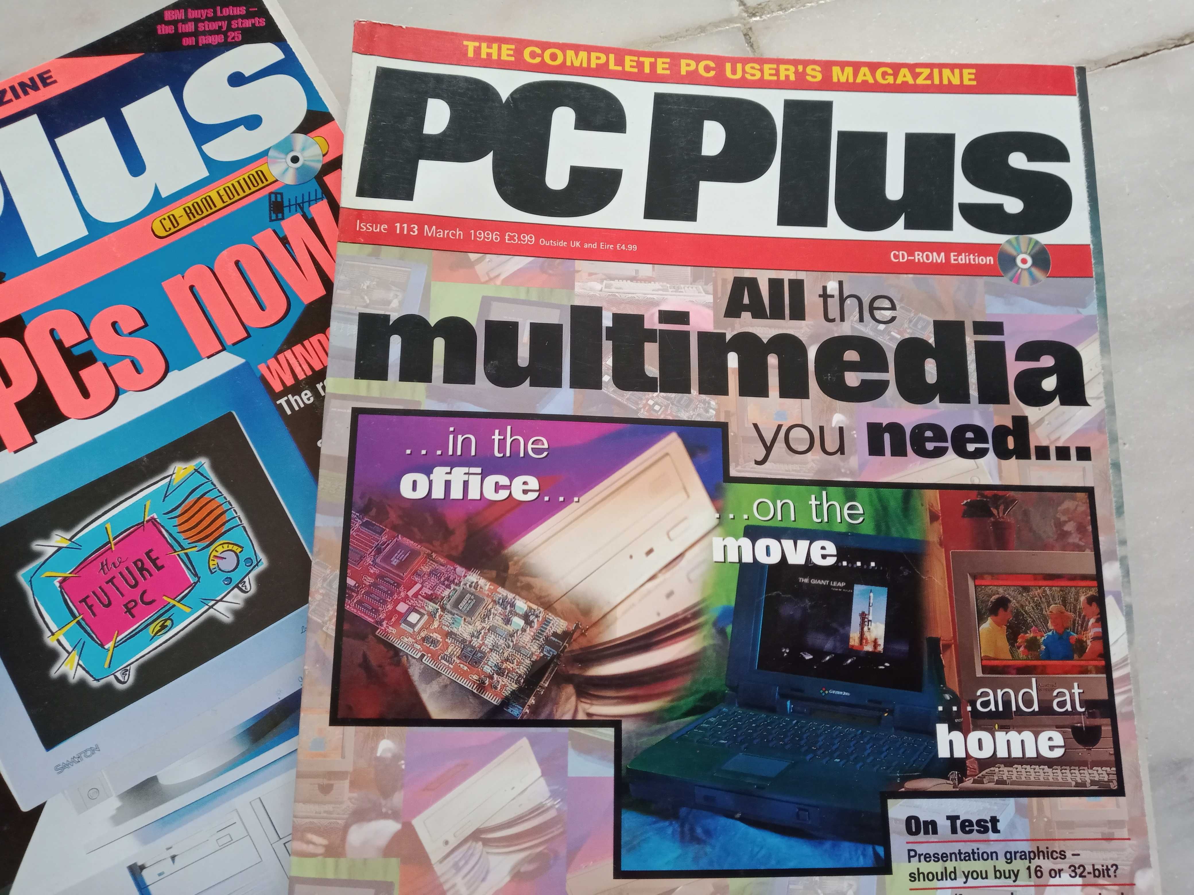 Revistas PC PLUS - Informática - Publicações inglesas