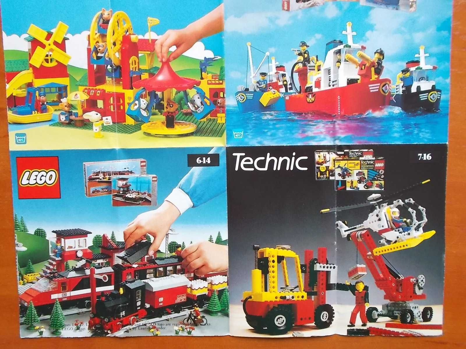 LEGO katalog 1986 mały europejski używany