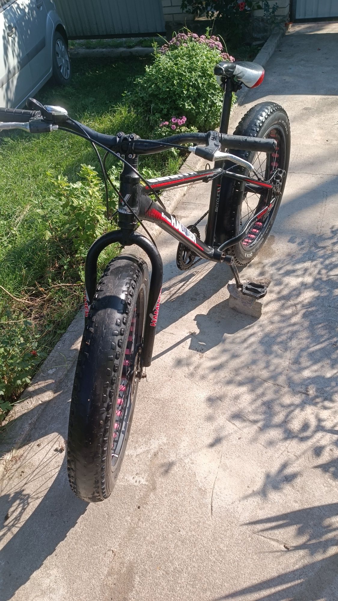 Велосипед Hammer fat bike 24, срочно