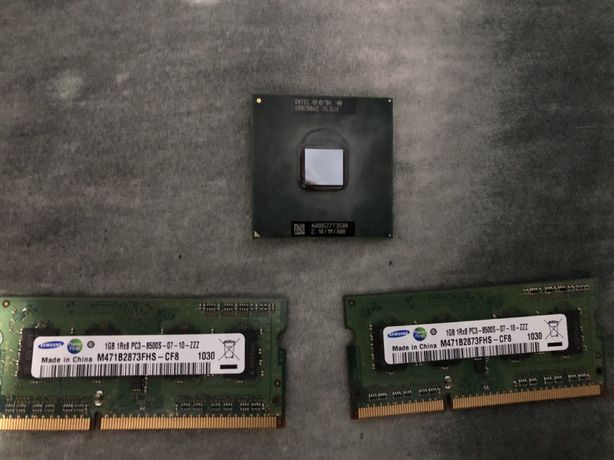 Оперативная память на ноутбук 2 гб и процессор Т3500