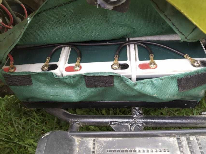 Дитячий квадроцикл "PROFI" HB-EATV 800N, жовтий камуфляж.