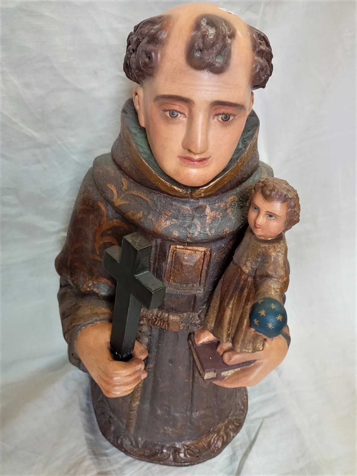 Figura Madeira Santo António Séc XVIII XIX