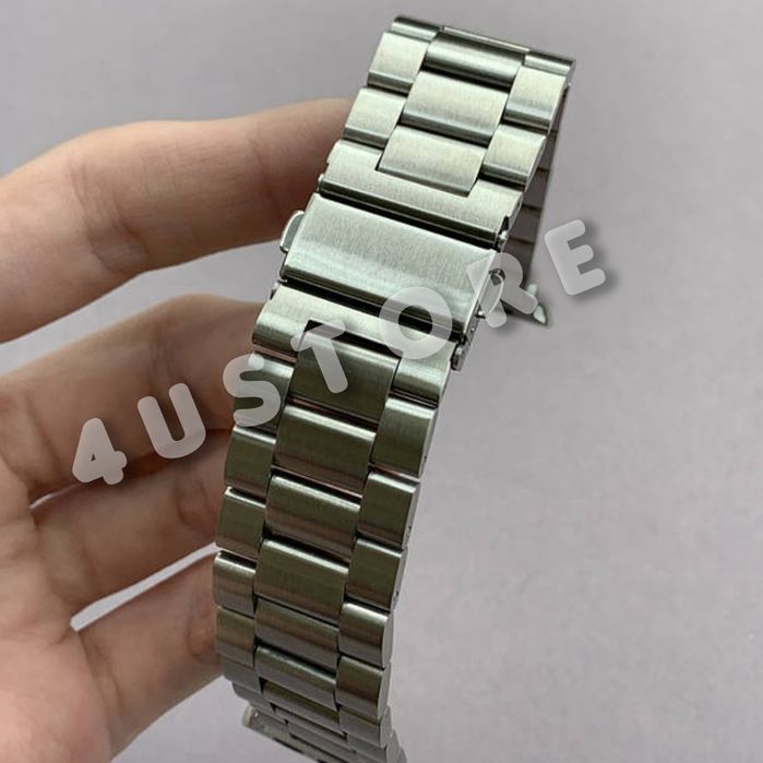 Ремешок Metall Steel на Apple Watch 45 49 стальной ремінець браслет