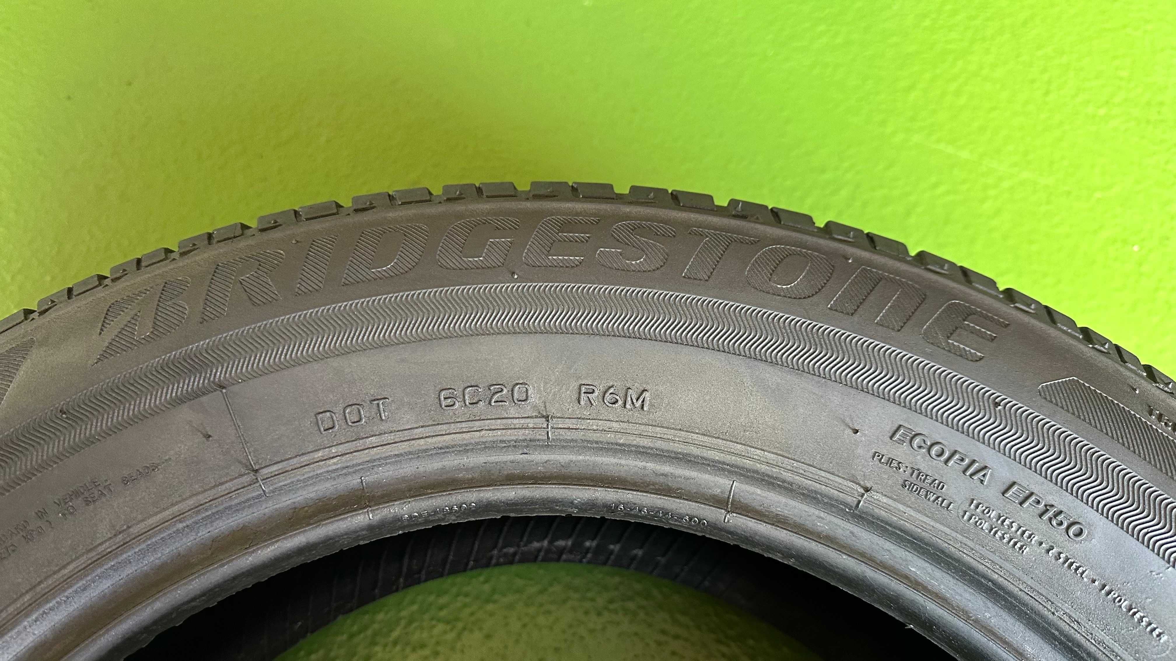 Komplet 205 60 R16 92H Bridgestone EcopiaEP150 bieżnik 2x4,8mm 2x4,4mm