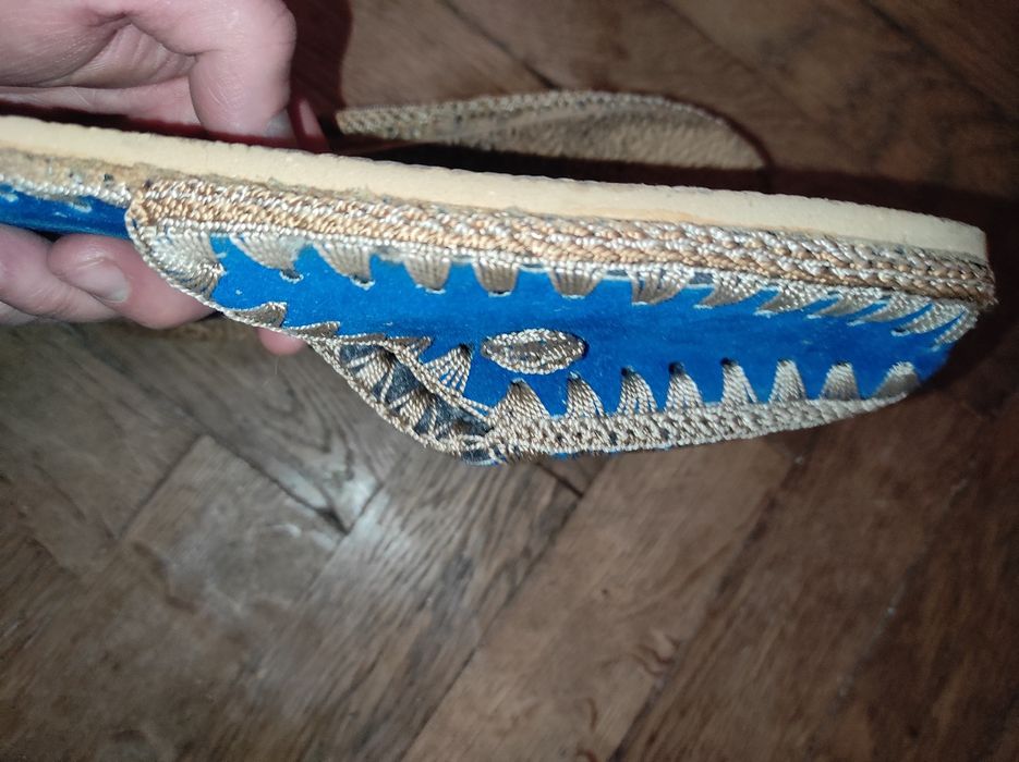 Тапки ручної роботи ( гачком) розмір 38-39