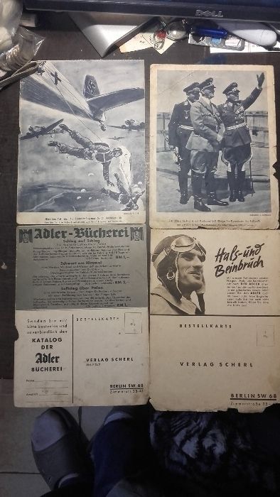 Kalendarz wojenny 1942r. Pocztówki Adolf Hitler !!