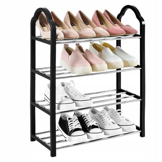 Półka NA BUTY stojak szafka półka 4 poziomy na ubrania buty l
