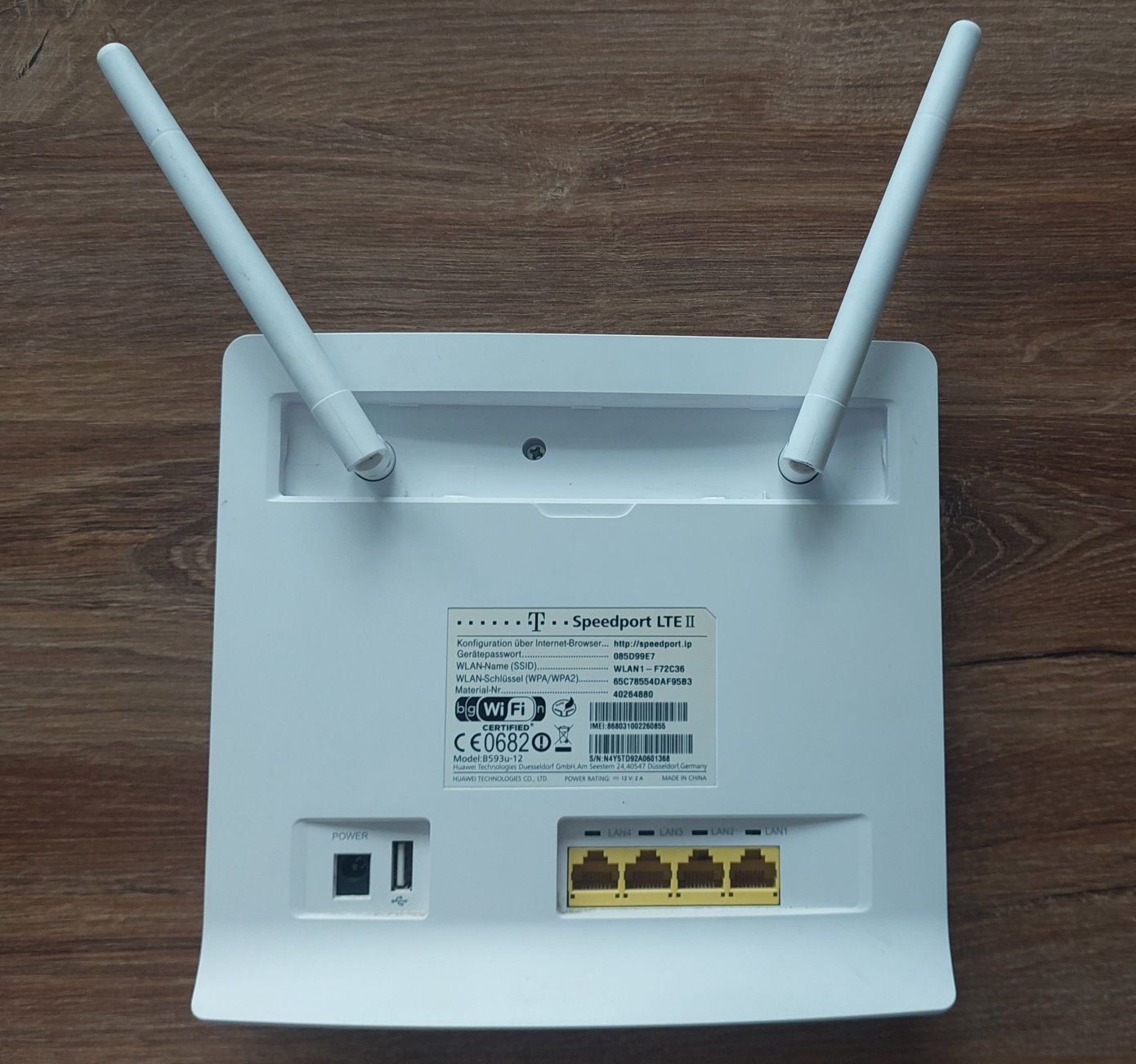 Router Huawei LTE B593u-12