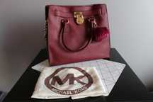 Torebka Michael Kors Hamilton Large Burgundy