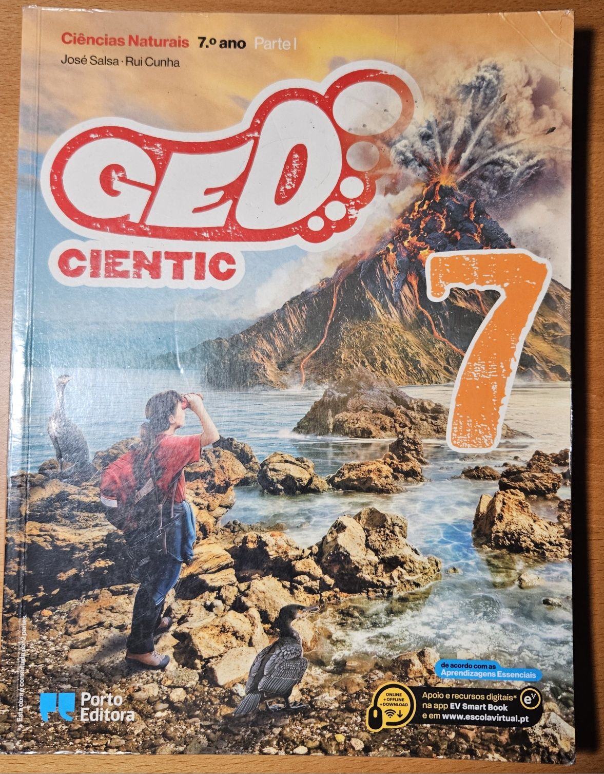 Ciências Naturais para o 7.º ano, intitulado "GEO SC