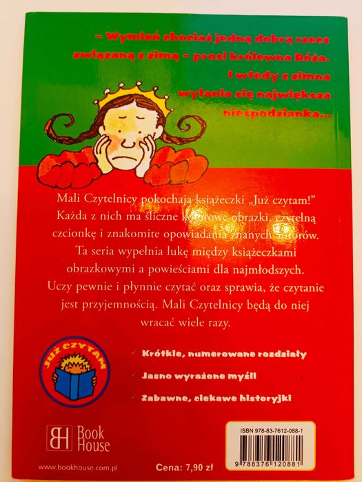 Zima królewny Róży, autor: Judy Hindley, miękka oprawa