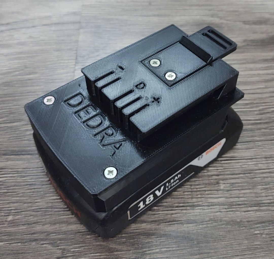 Adapter Dedra SAS+ALL na baterie Bosch Pro Core GBA, GSR