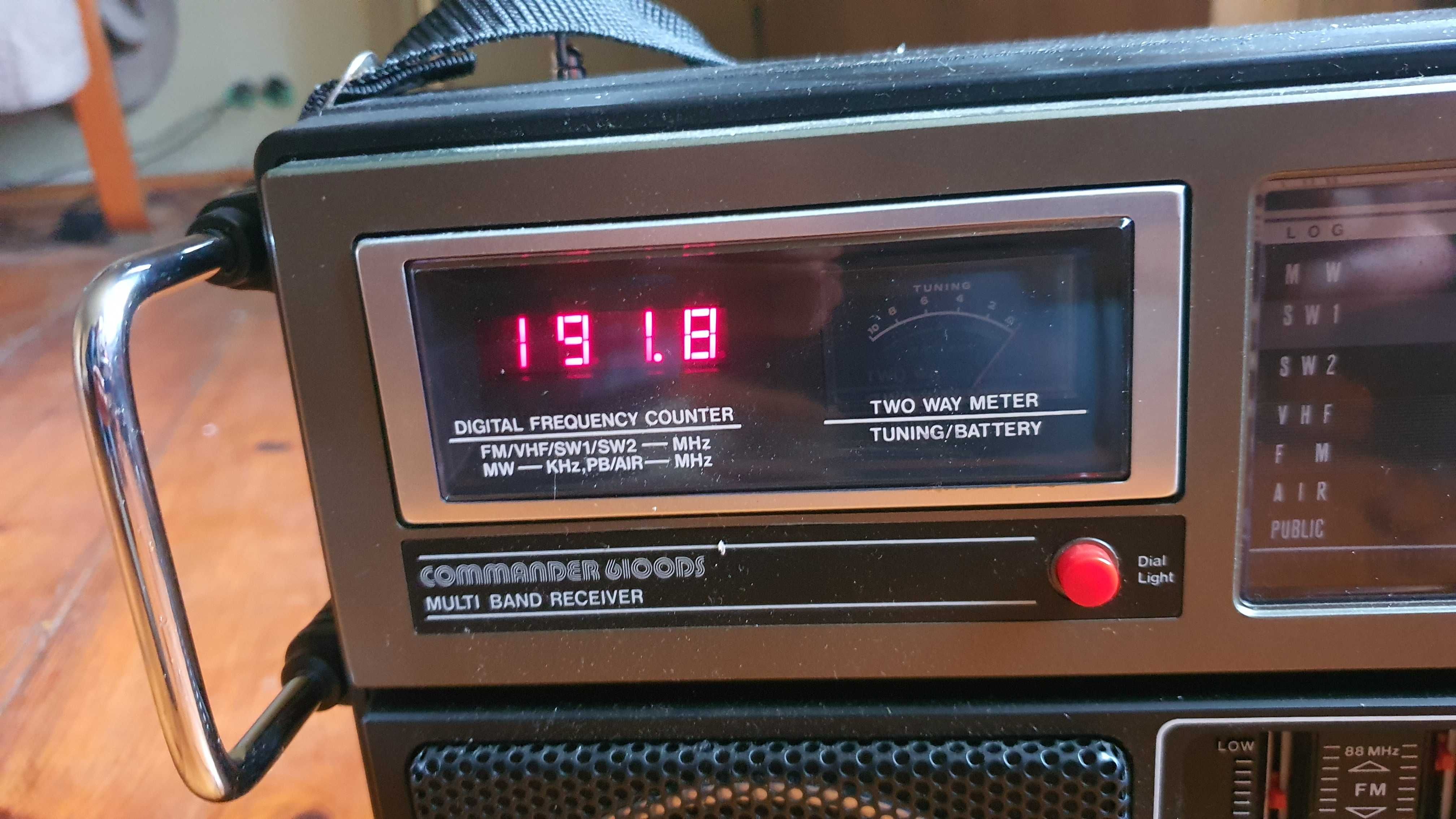 radio - globalne - nasłuchowe - comander 6100 ds