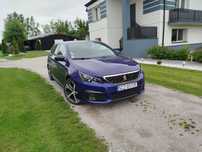 Peugeot 308 2.0 Blue-HDi 180KM GT, Ledy, Kamera, Bezwypadkowy, Zarejestrowany