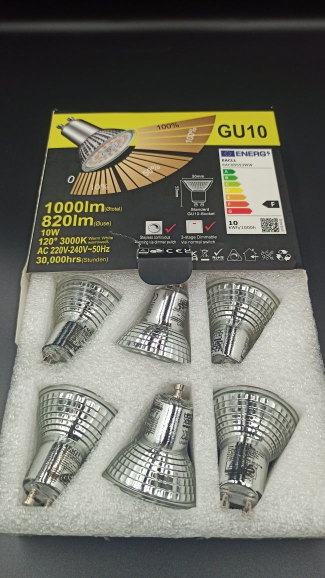 żarówka LED  820 lumenów, led lamp