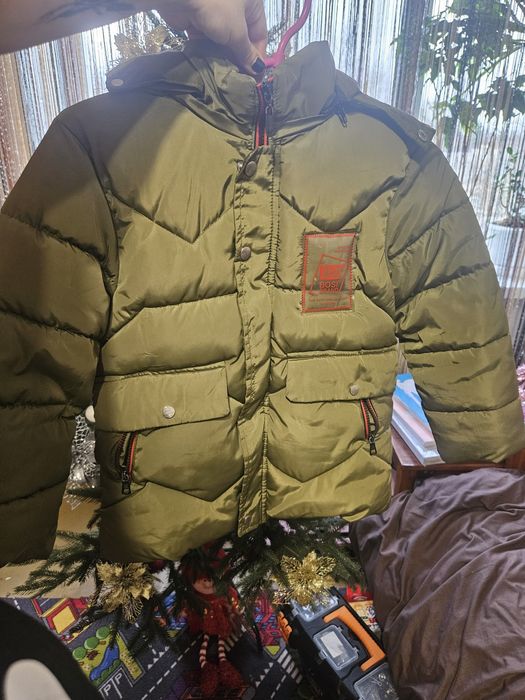 Зимова куртка для хлопчика на зріст  116-128