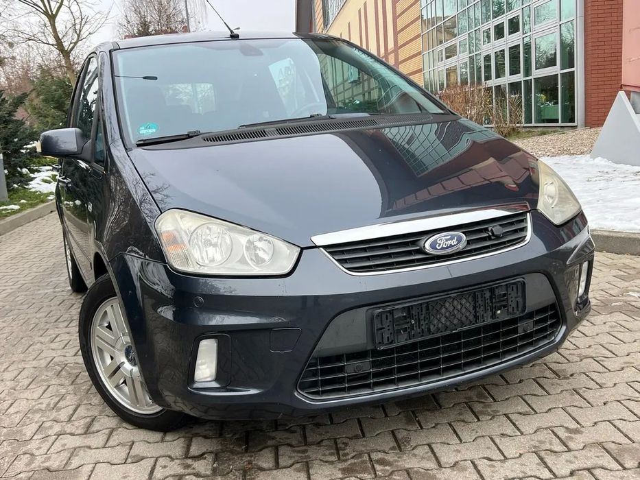 Ford C-MAX 1,8-Benz_125KM_2008r_Navi_2xPDC_Climatronic_Titanium_Serwisowany!