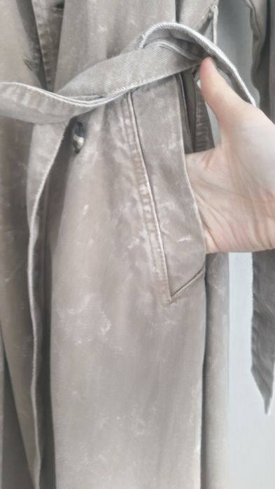 Gabardine Trench Cost Pull and Bear