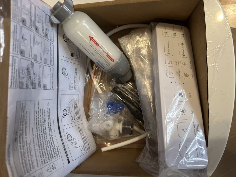 Smart, inteligentna deska sedesowa bidet